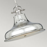 Quoizel medium pendant light in three finishes (British brand)