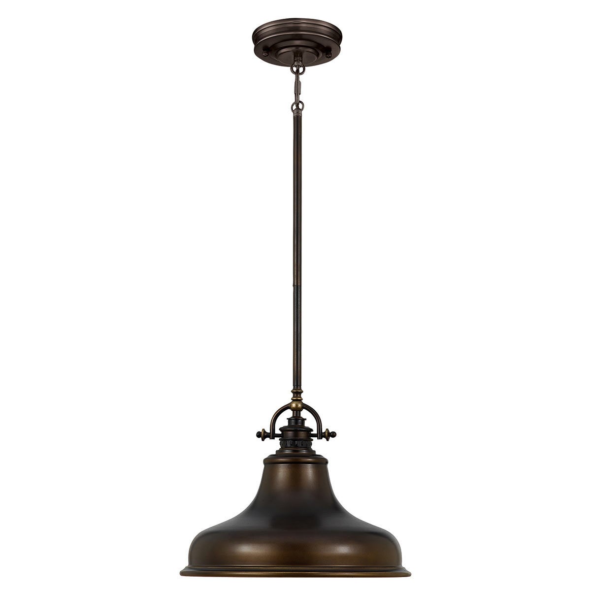 Quoizel Emery pendant light in Palladian Bronze (British brand)