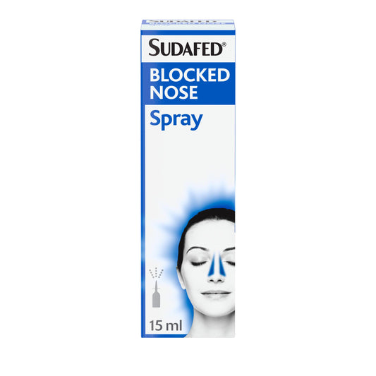 Sudafed Blocked Nose Spray 15ml GOODS Sainsburys   