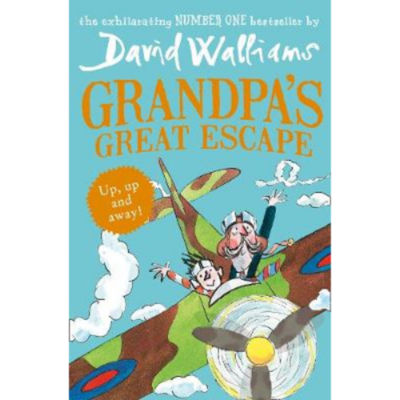 David Walliams Grandpa's Great Escape paperback book, UK version