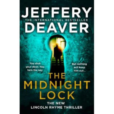 Jeffery Deaver Midnight Lock paperback, UK version
