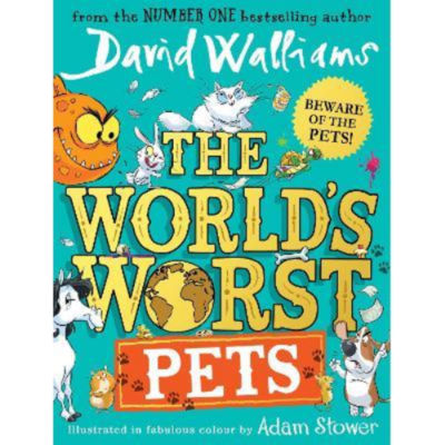 David Walliams World's Worst Pets children's book, UK version