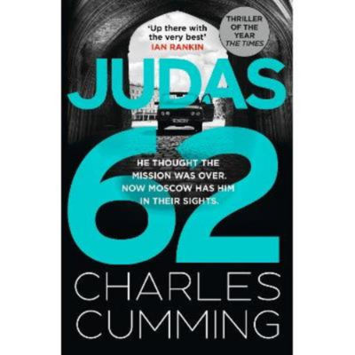Charles Cumming Judas 62 paperback book, imported from the UK