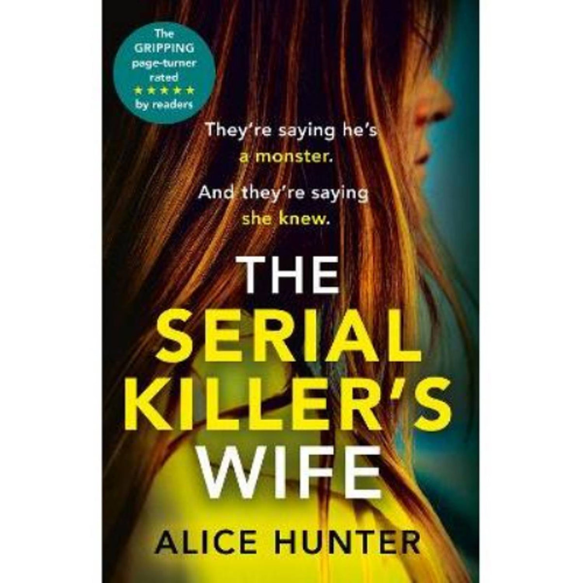 Psychological thriller by Alice Hunter paperback, imported from the UK