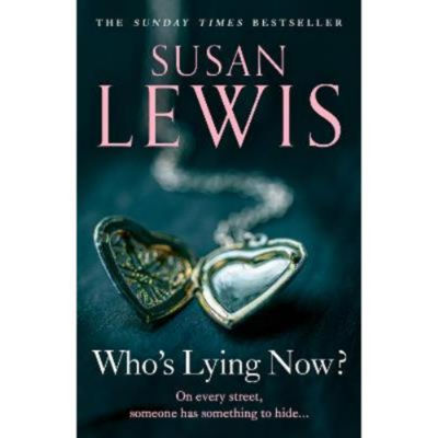 Susan Lewis Who's Lying Now hardback book, imported from the UK