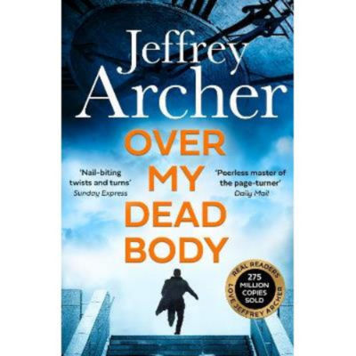 Jeffrey Archer Over My Dead Body paperback (British brand)