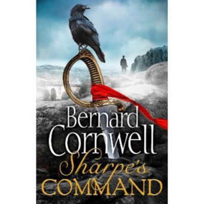 Bernard Cornwell Sharpe's Command hardback novel, UK version