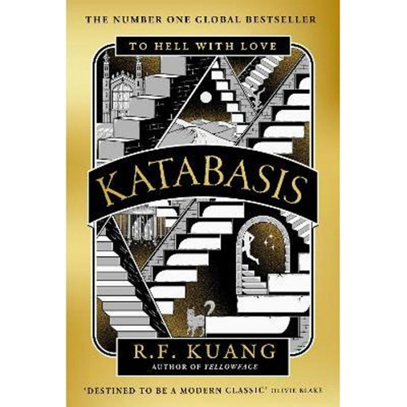 R.F. Kuang Katabasis paperback fantasy book, UK version