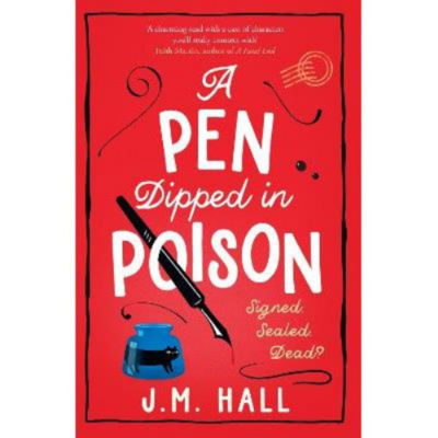 J.M. Hall Pen Dipped in Poison paperback cover, imported from the UK