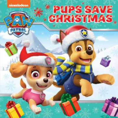 PAW Patrol picture book Pups Save Christmas (British brand)