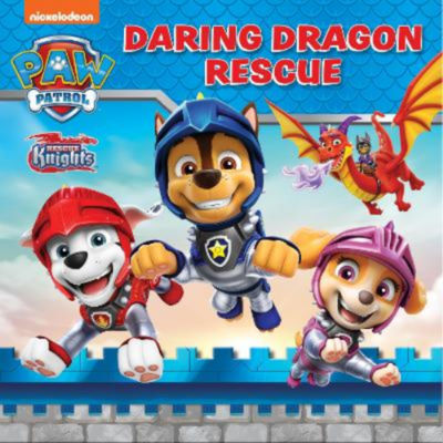 PAW Patrol picture book Daring Dragon Rescue, imported from the UK