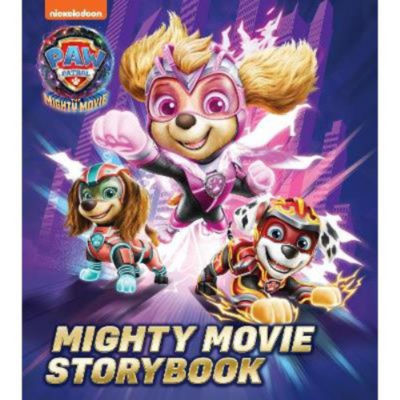 PAW Patrol Mighty Movie Picture Book cover, imported from the UK