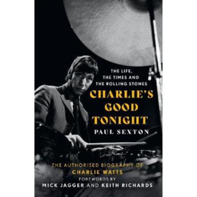 Charlie's Good Tonight hardback biography - British product