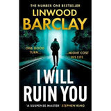 Linwood Barclay I Will Ruin You paperback thriller - British product