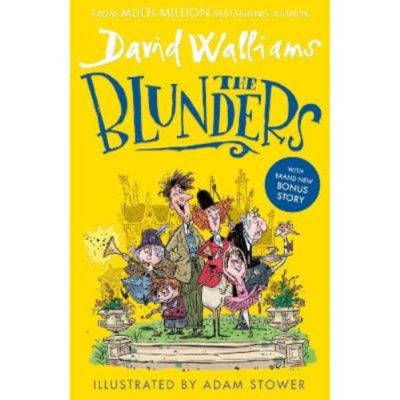 David Walliams book The Blunders paperback, imported from the UK