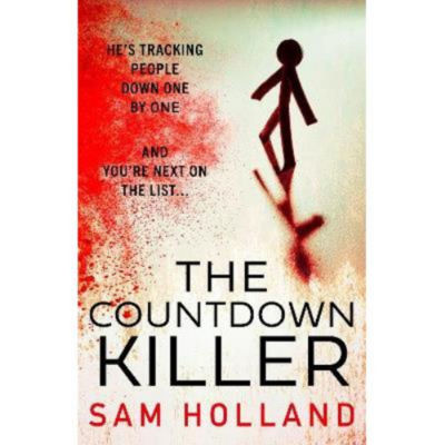 Sam Holland The Countdown Killer paperback (British brand)