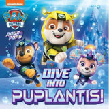 PAW Patrol picture book Dive into Puplantis, UK version