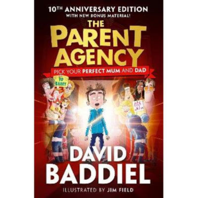 David Baddiel The Parent Agency 10th anniversary edition children's book (British brand)