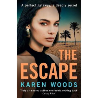 Karen Woods Escape novel paperback, imported from the UK