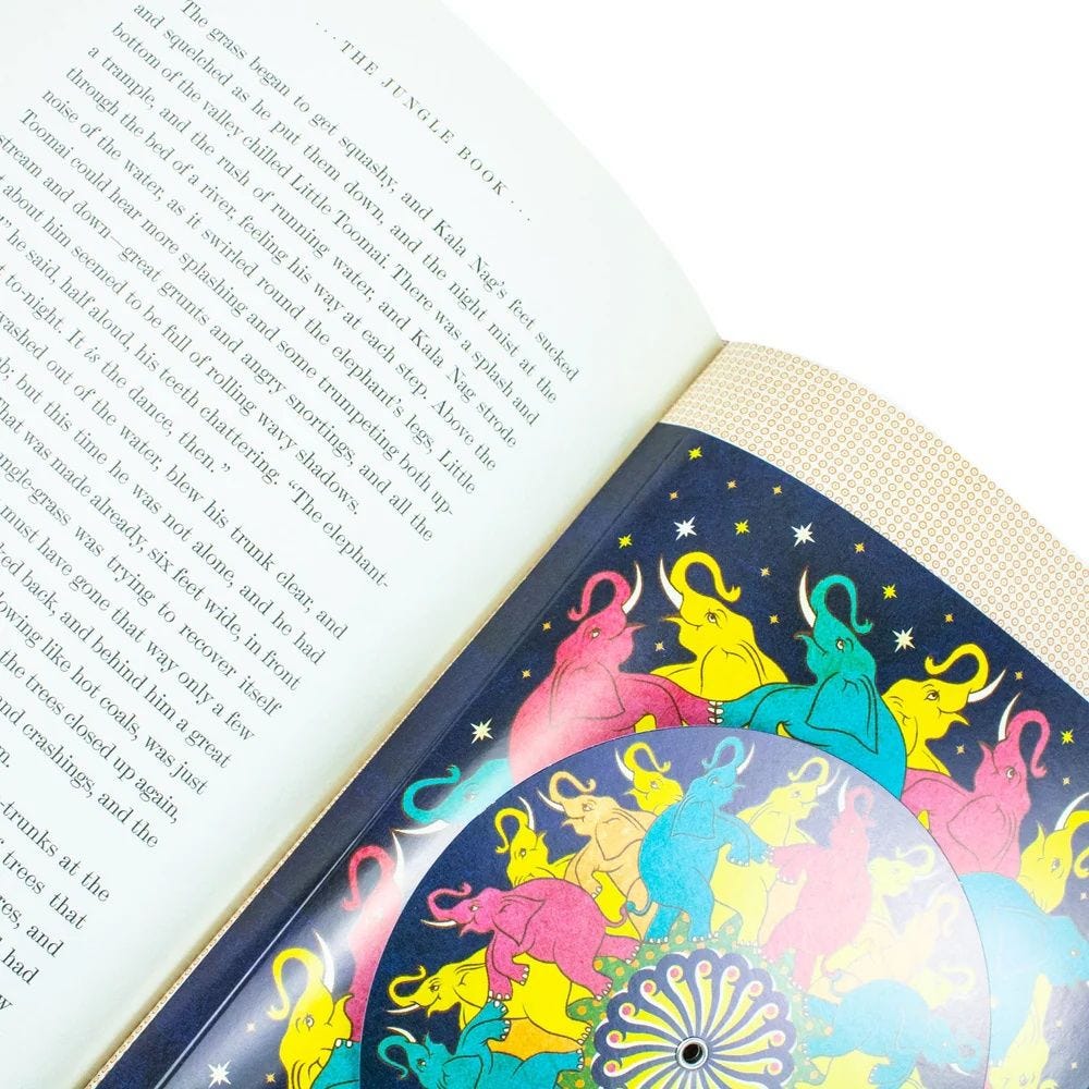 The Jungle Book by Rudyard Kipling, collectible edition - British product