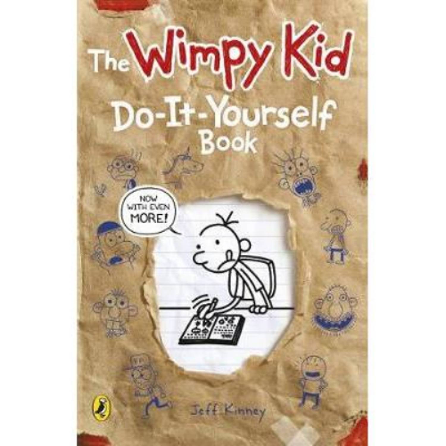 Wimpy Kid DIY journal paperback, imported from the UK