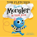 Tom Fletcher There's a Monster in Your Book picture book, UK version