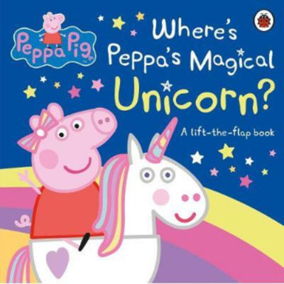Peppa Pig Where's Peppa's Magical Unicorn book (British brand)