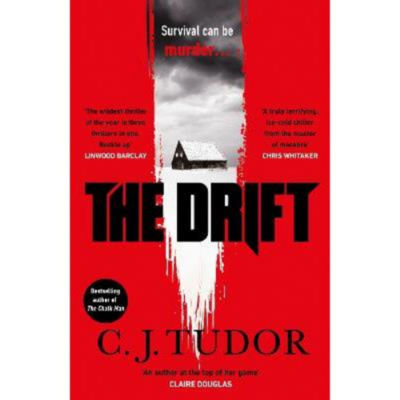 C. J. Tudor Drift hardback book cover, UK version