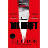C. J. Tudor Drift hardback book cover, UK version