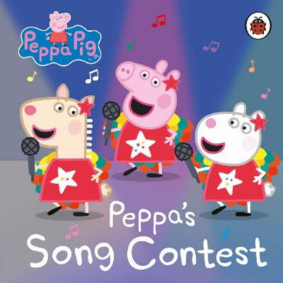 Peppa Pig board book Peppa's Song Contest (British brand)