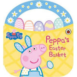 Peppa Pig shaped board book Easter basket handle - British product