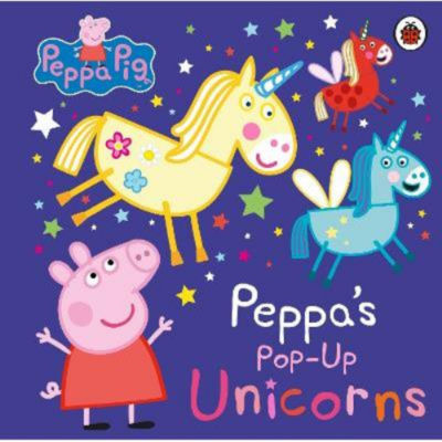 Peppa Pig pop-up unicorn book, imported from the UK