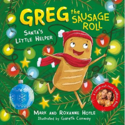 LadBaby Greg the Sausage Roll Santa's Little Helper book (British brand)