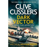 Clive Cussler Dark Vector hardback book cover (British brand)
