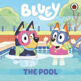 Bluey board book The Pool 24 pages (British brand)