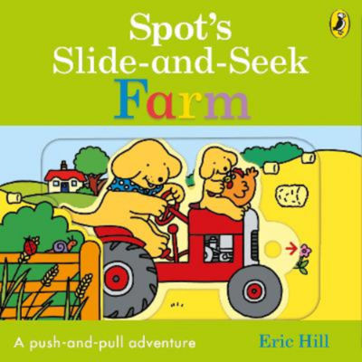 Spot's Slide and Seek Farm interactive board book, UK version