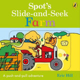 Spot's Slide and Seek Farm interactive board book, UK version