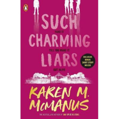 Karen M McManus Such Charming Liars paperback book, UK version