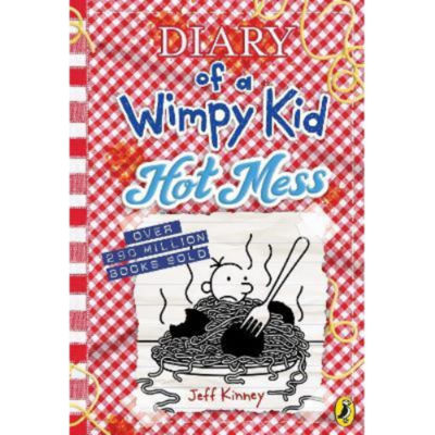 Jeff Kinney Diary of a Wimpy Kid Hot Mess Book 19 Story Book