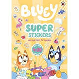 Bluey Super Stickers activity book, imported from the UK