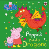 Peppa Pig pop-up book with dragons (British brand)