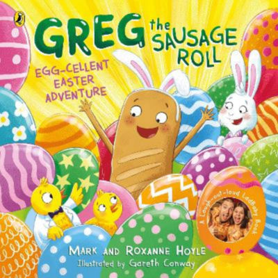 LadBaby Greg the Sausage Roll Easter book cover, UK version