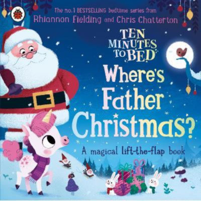 Rhiannon Fielding board book Where's Father Christmas, imported from the UK