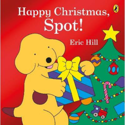 Eric Hill Happy Christmas Spot board book - British product