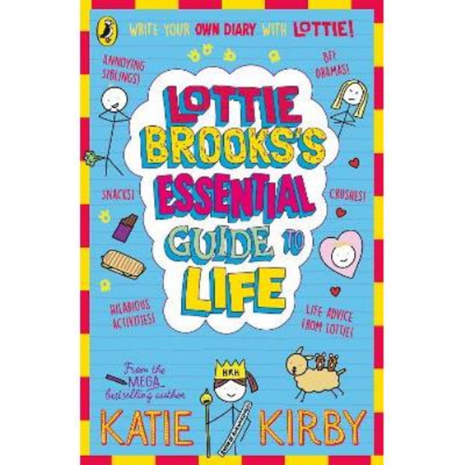 Katie Kirby Lottie Brooks Essential Guide to Life book (British brand)