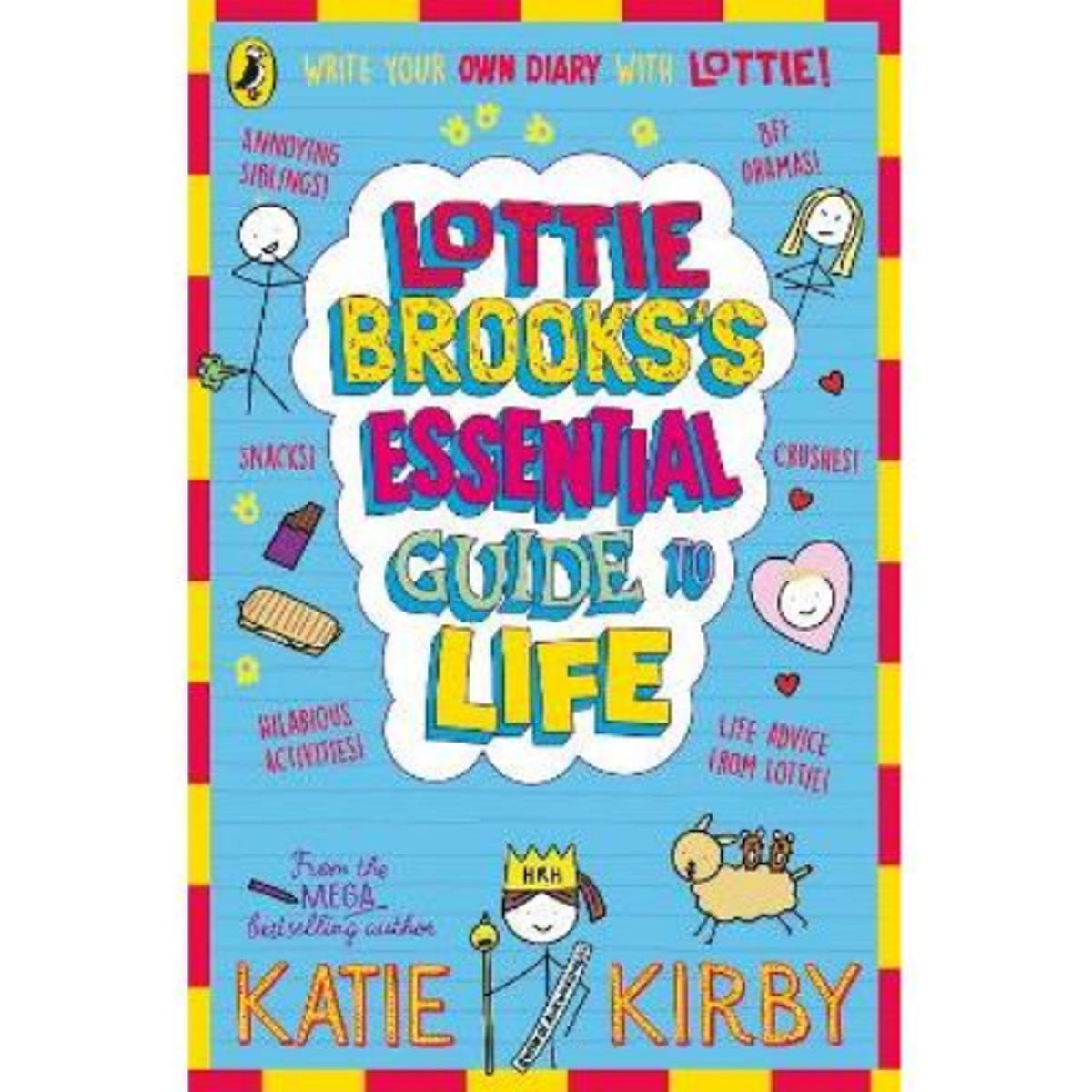 Katie Kirby Lottie Brooks Essential Guide to Life book (British brand)