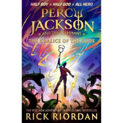 Rick Riordan book The Chalice of the Gods - British product