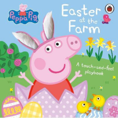 Peppa Pig children's touch-and-feel book Easter at the Farm, UK version