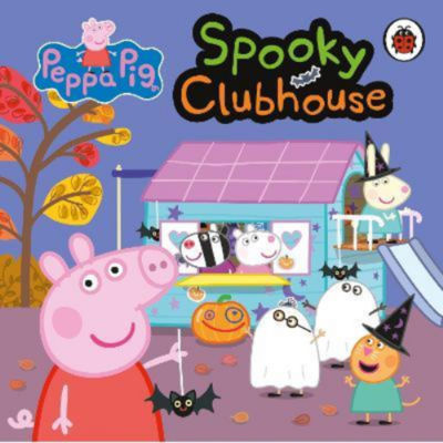 Peppa Pig Spooky Clubhouse book cover - British product
