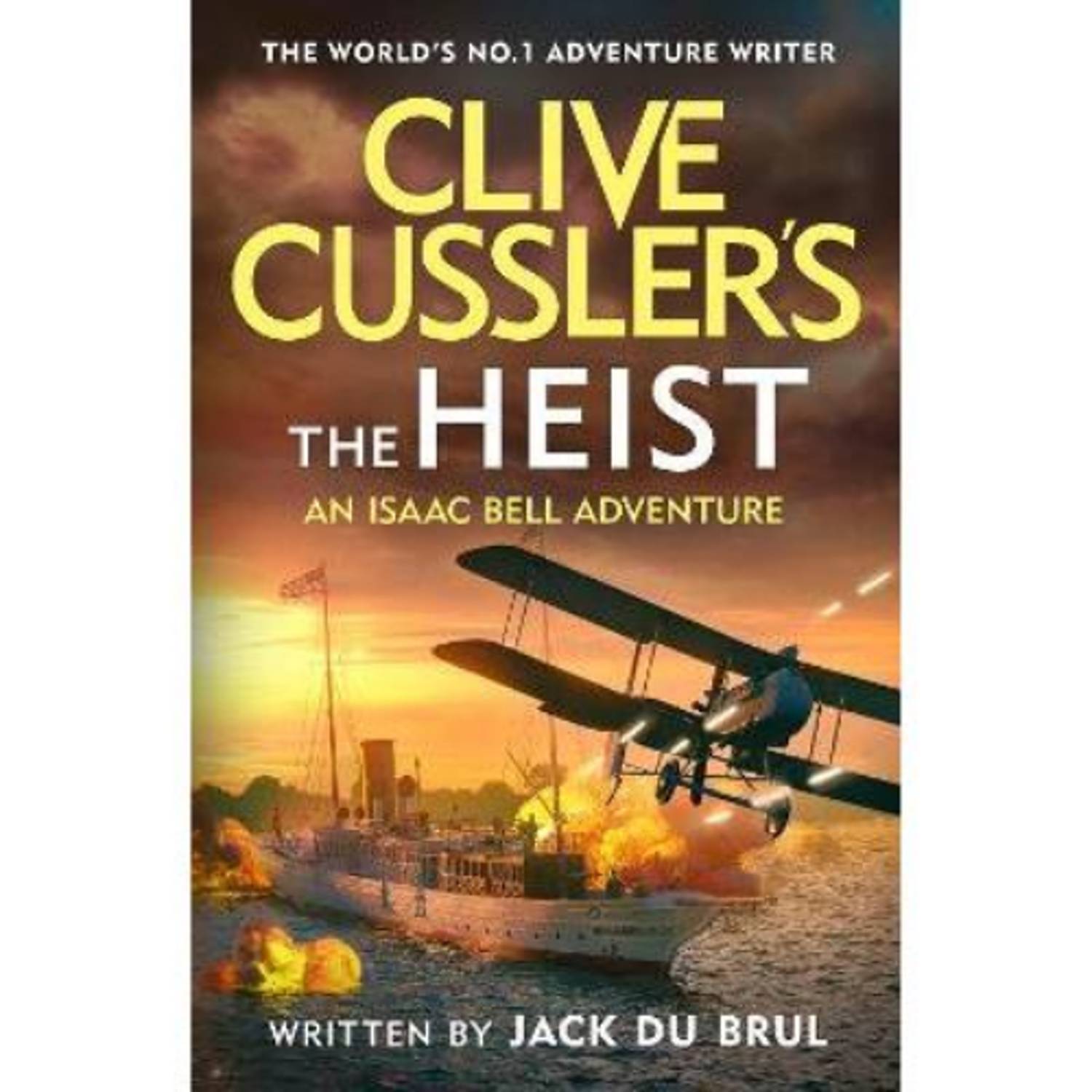 Clive Cussler hardback The Heist (British brand)